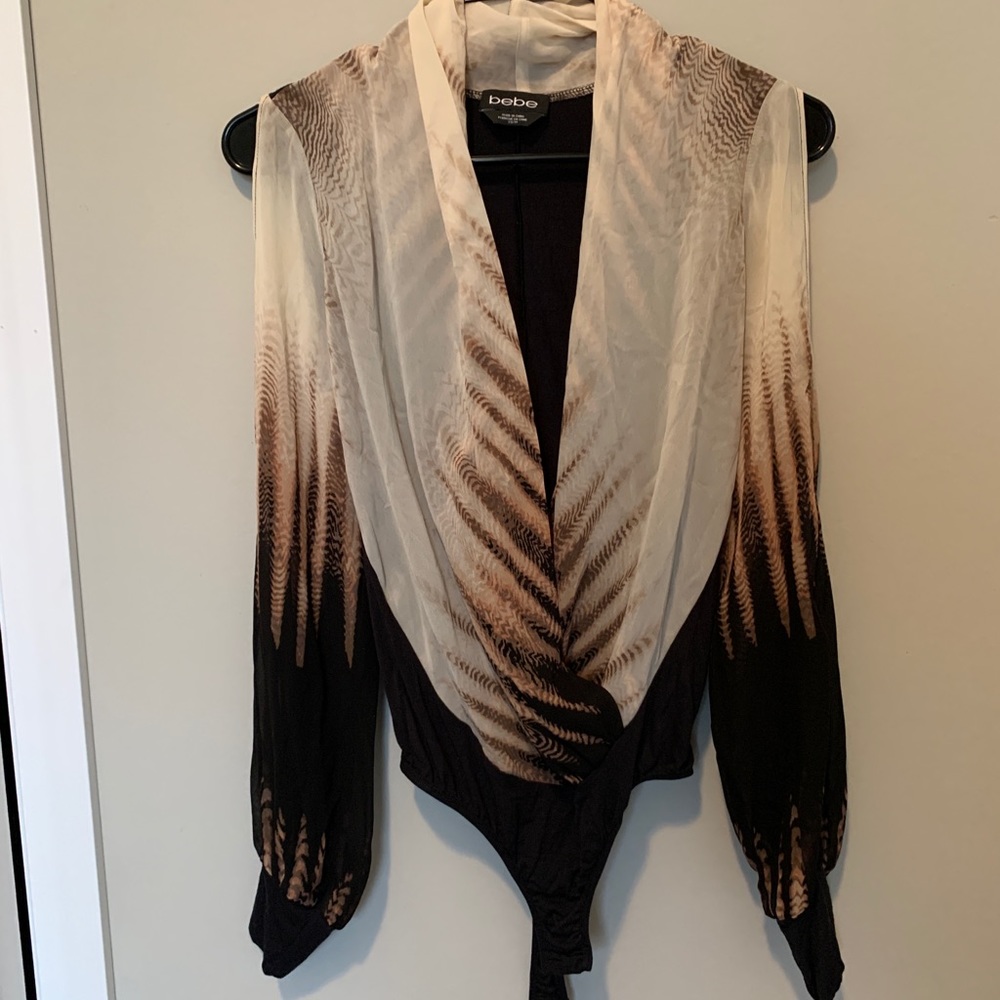 EUC Bebe bodysuit shirt